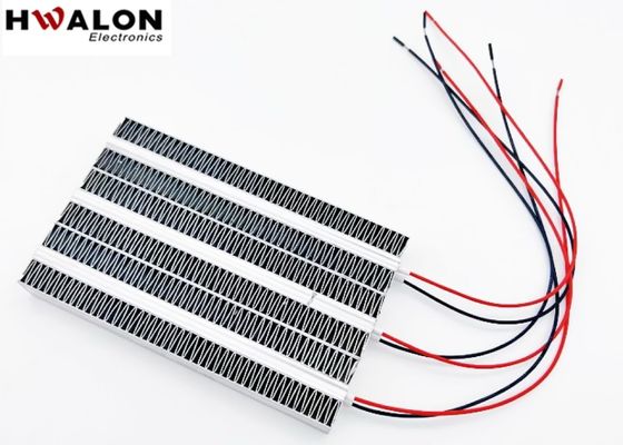 300W PTC Aluminiumverwarmer Keramische luchtverwarmer Constant temperatuur verwarmingselement voor ventilatie-eenheid apparaat 120*75*15mm