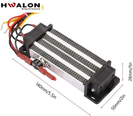 500W 110V Aluminium PTC Verwarmingselement Keramische Luchtverwarming Constant - temperatuur Luchtverwarmingselement, geschikt voor airconditioners, huisdierendrogers, kledingdrogers en bevochtigers