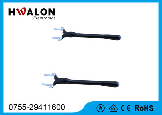 De zwarte Epoxythermistor Ntc 3435k van het Type10k Ohm voor Sojaboonmelk, Rohs